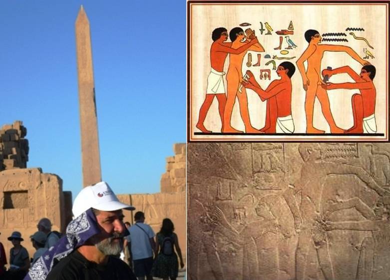 Rasurado en Egipto